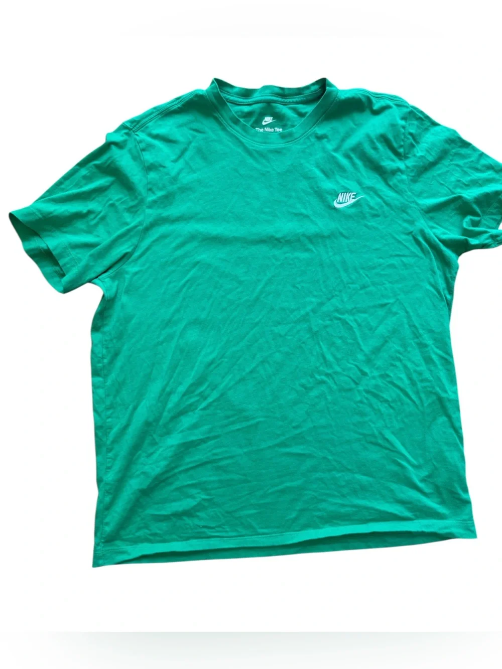 Nike Mens  Casual T Shirt Logo Tee XL Green Streetwear Athletic Athleisure